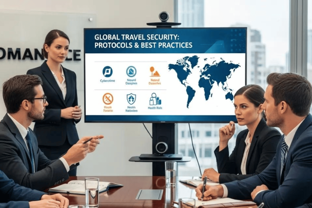implement corporate travel security measures